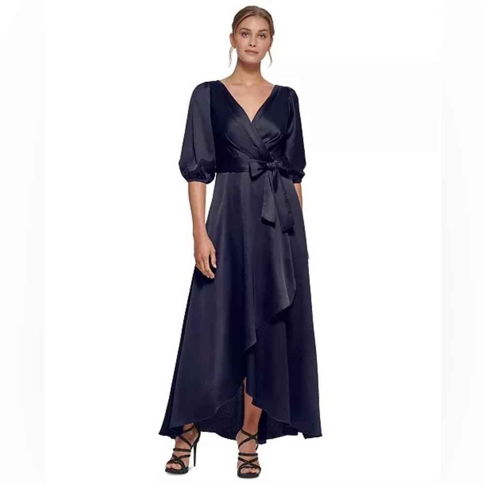 DKNY Navy Wrap Dress